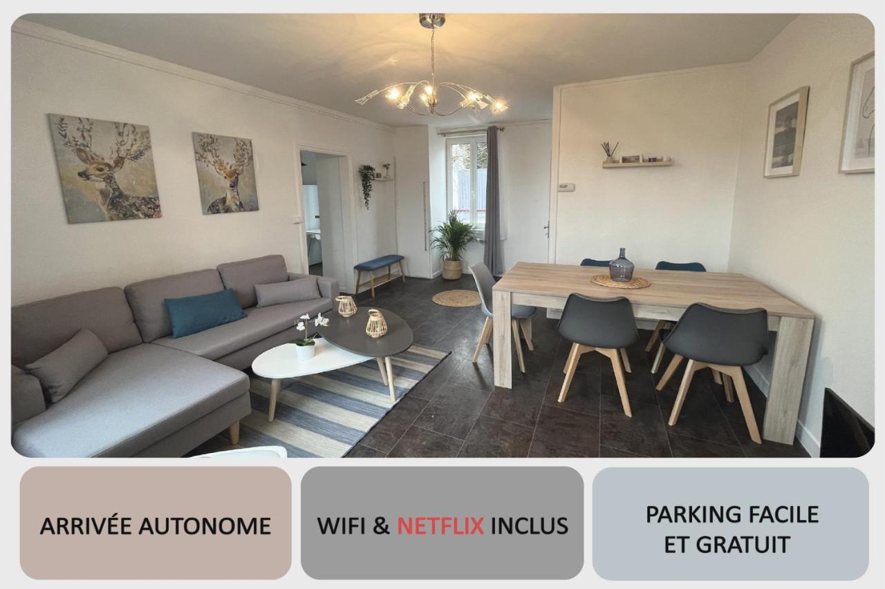 Triplex Carnot - Proche Docks 76, Kindarena Et Centre Ville De Rouen - Stationnement Gratuit - Netflix - Wifi Deville-les-Rouen Екстер'єр фото